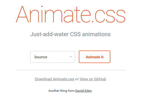 CSS3: 常用动画特效及4个最流行的动画库