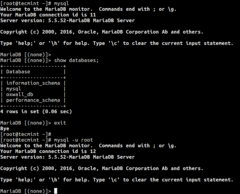 Shell: 无密码读写Mysql数据库, 无密码被分导出Mysql数据库, mysqldump , Connect to MySQL Without Root Password on Terminal