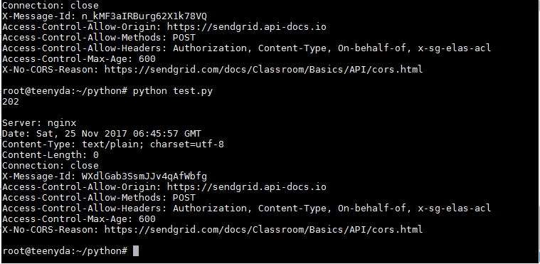 Linux Shell：使用 SendGrid Email API 发送邮件, SendGrid App for google cloud platform, php, phython, shell script 发送邮件