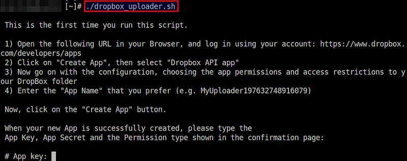 Linux: 命令行访问 Dropbox, 命令行查看或上传文件到 Dropbox, 命令行调用Dropbox V2 API