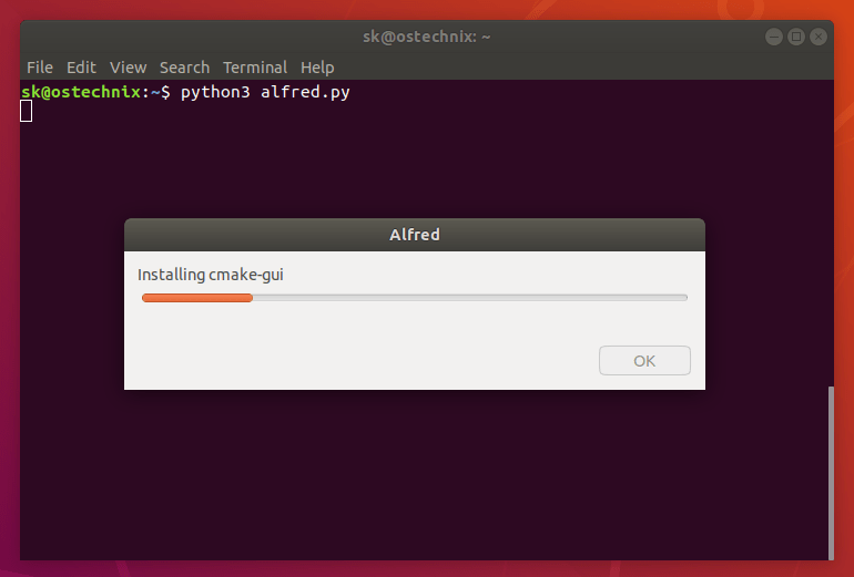 在 Ubuntu 上自动化安装基本应用的方法, 安装及使用Alfred