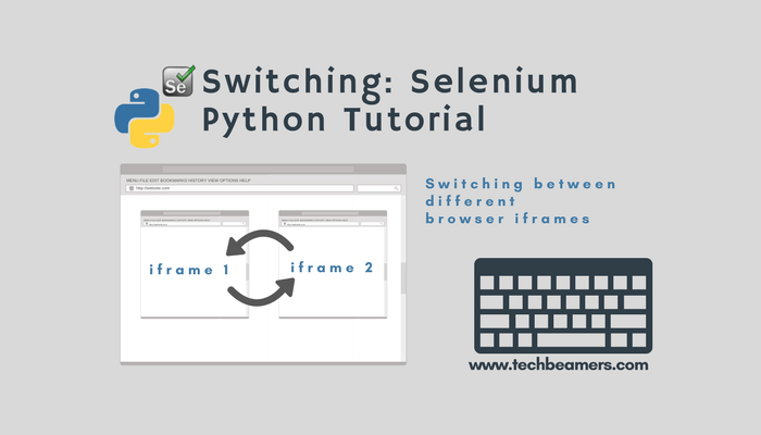 Python：如何使用Selenium在IFrame之间切换, Selenium获取IFrame, webdriver, How to Switch Between IFrames Using Selenium Python