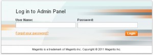 Magento: 无法登录后台 Can't login to admin panel