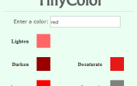 Javascript: 随机生产颜色，TinyColor，随机色彩，随机色系