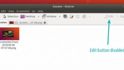 Ubuntu 18 编辑按钮失效, How To Fix Disabled Edit Option In Shutter in Ubuntu 18.04 & Mint 19