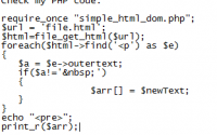 PHP 网页爬虫：Simple HTML DOM解析器使用入门 （web crawler）