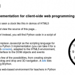 Brython：使用Python 3进行Web客户端编程, 浏览器中运行Python 3,使用Python 3进行Web客户端编程
