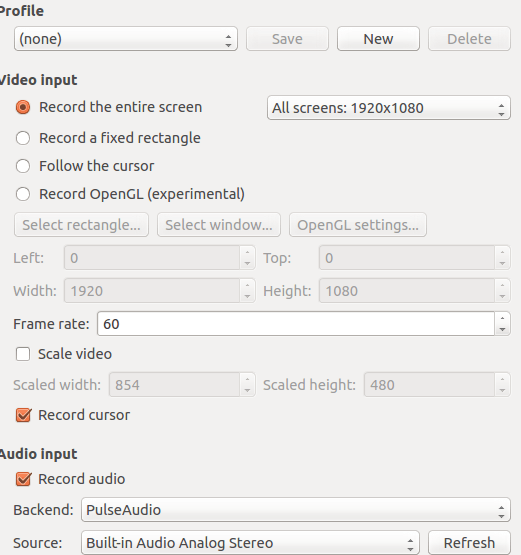 在Ubuntu中录制屏幕, Ubuntu屏幕录制软件, How To Record Your Screen in Ubuntu With SimpleScreenRecorder