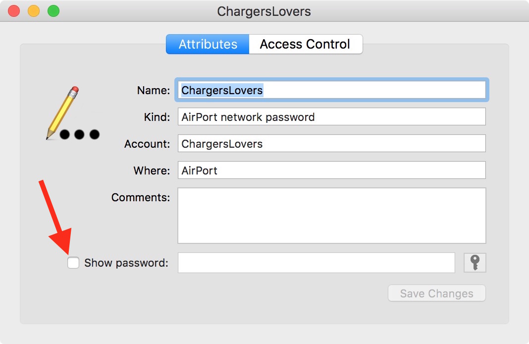 苹果电脑显示WiFi密码,查看热点密码,How to show a Wi-Fi password on macOS