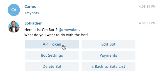 使用Python 打造Telegram Bot, Python 创建telegram bot的教程, Python通过telegram bot给自己或群组发消息, 使用 Telegram 机器人发送消息