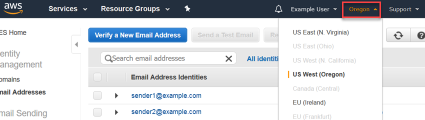 Amazon SES 发邮件, PHP 开发Amazon SES, AWS适用于 PHP 的开发工具包, Amazon SES 设置电子邮件, Amazon Simple Email Service