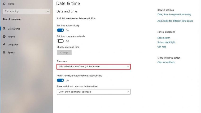 命令行设置时区, 手动设置windows时区, How to Set Time Zone in Windows 10, Windows设置时区