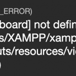 Laravel 路由未定义, Laravel 路由报错, Laravel Route Not Defined, Laravel route not defined error