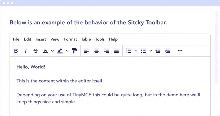 TinyMCE富文本编辑器, TinyMCE WYSIWYG编辑器, 网页嵌入式编辑器, 富文本web编辑器, web编辑器, html编辑器